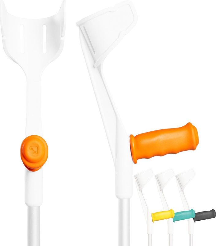 MySleeve - Loopkruk - Antislip - Zwart - Siliconen