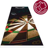 Studio M - Darts Dartmat Price - 60x240cm - Inclusief Oche (werplijn) - Aangeprezen door professionele spelers - Cadeautip