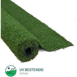 Green Turtle Kunstgras - Grastapijt 100x500cm - 21mm - PINE VALLEY - Artificieel Gras - Grastapijt voor binnen en buiten - Geschikt voor tuin, balkon, terras of speelhoek