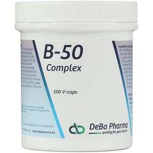 B-Vitaminen - Voedingssupplement - Ondersteunt Energieniveau - 60 Capsules