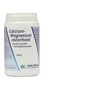 Deba - Calcium-Magnesium Ascorbaat Poeder - 250g - Met Bioflavonoïden