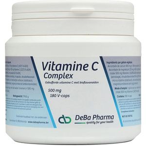 C-complex - Bioflavon - V-caps 180 - Gebufferde Vitamine C