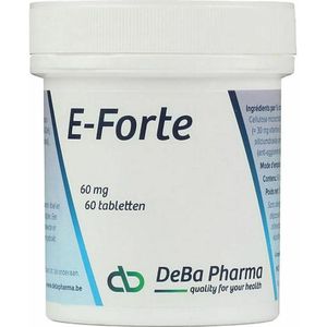 Deba E-forte 60mg Tabletten 60 stuks