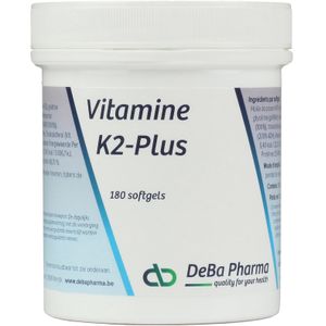 Vitamine K2 - 5 mcg - Met Vitamine D3 - Vetoplosbare Vitamine