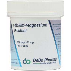 Deba Calcium-Magnesium Pidolaat 600mg/100mg Capsules 60 stuks