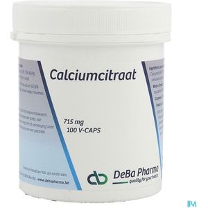 Calciumcitraat - 715mg - Voedingssupplement - Capsulevorm
