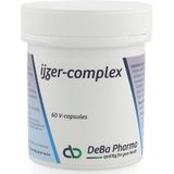 Ijzer - Complex - 60 Capsules - Verrijkt met Vitamine C en B12