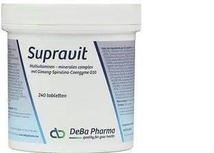 Supravit - Multivitaminen-Mineralen Complex - Hooggedoseerd - Met Ginseng, Coenzyme Q10, Spirulina