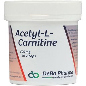 Vetzuren - Acetyl-L-Carnitine - 100 Capsule - Vegan - Vrij van Additieven