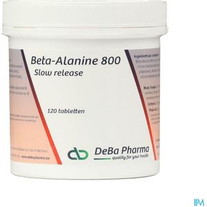 Deba Beta-alanine 800mg Tabletten 120 stuks