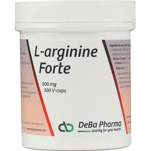 Deba Pharma - L-arginine Capsule - 100x500 mg