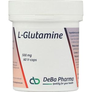Deba L-Glutamine 500mg Capsules 60 stuks