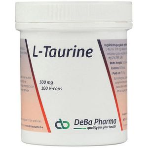 Deba L-Taurine 500mg Capsules 100 stuks