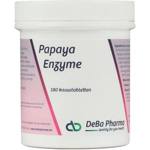 Enzymen - Kauwbare Papaya Enzyme - Ondersteunt Spijsvertering