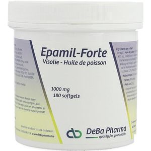 DeBa Pharma Epamil-Forte Visolie 180 Capsules