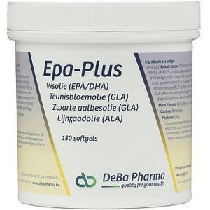 Deba Pharma - Epa-plus Citroen Capsule 180 - Vetzuren