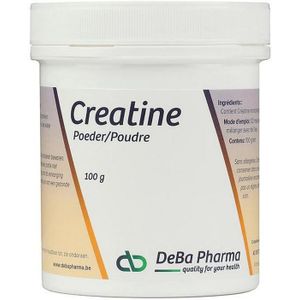 DeBa - Creatine Monohydraat Poeder - Oplosbaar - 100% Zuiver
