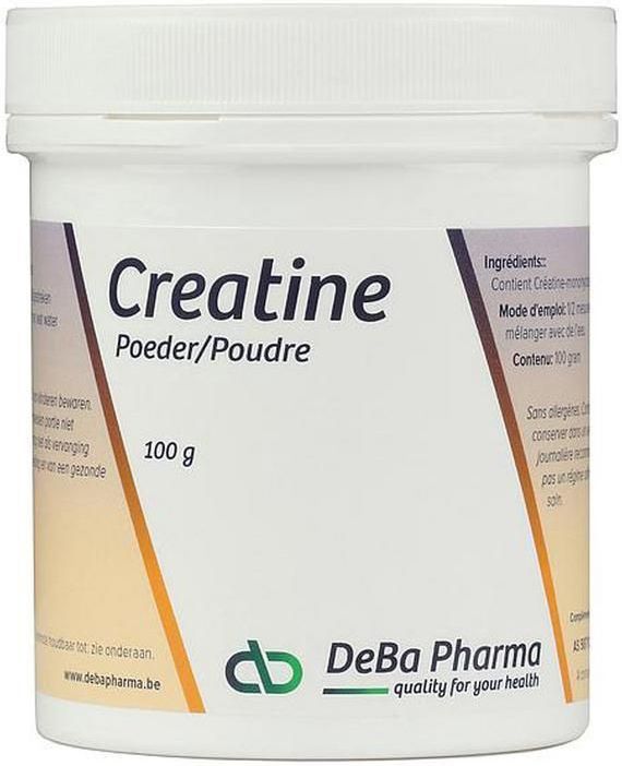 DeBa - Creatine Monohydraat Poeder - Oplosbaar - 100% Zuiver