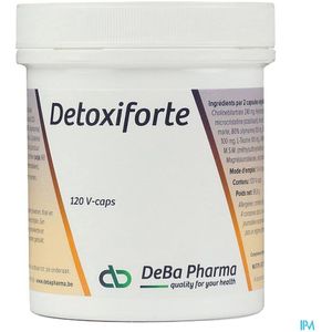 Detoxiforte - Detox Kuur - Met Mariadistel - Met L-Glutathion - 60 Capsules