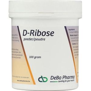 Deba Pharma - Ribose Poeder - Oplosbaar - 100 gr