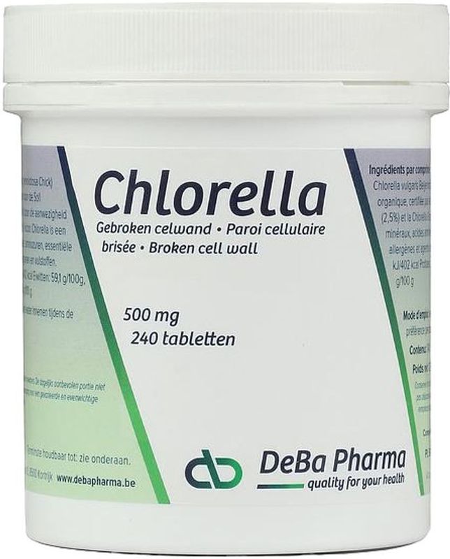 Chlorella - Eiwitrijke Poeder - Groen - Hypo-allergeen