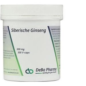 Deba Pharma - Siberian Ginseng Capsules - 100x650 mg