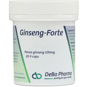 Deba Ginseng-Forte 500mg Capsules 50 stuks