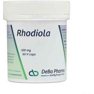 Deba Rhodiola 500mg Capsules 60 stuks