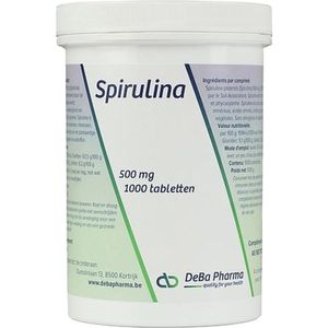 Spirulina Comp 1000x500mg Deba