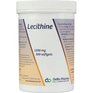 Deba Lecithine 1200mg Softgel 300 stuks