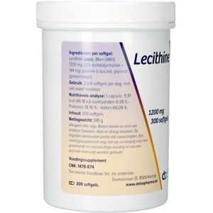 Erectiemiddel - Lecithine - 500mg - Voedingssupplement