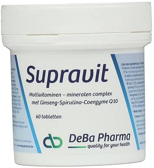 Supravit - Multivitaminen-Mineralen - Met Ginseng - Hooggedoseerd