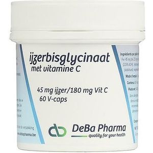 Ijzerbisglycinaat - Vitamine C - Vrij van Kunstmatige Additieven
