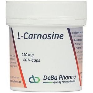 Deba Pharma - L-Carnosine Capsule - 60 x 250 mg - Vitamine E