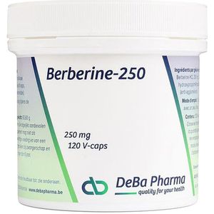 Deba Berberine-250 Capsules 120 stuks