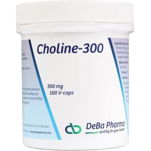 Choline-300 - 100 Plantaardige Capsules - Vitamine B