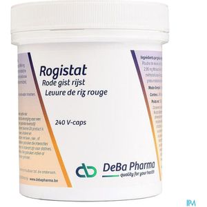 Rogistat - 600 Mg V-Caps - Gefermenteerde Rode Rijst - 240 Stuks