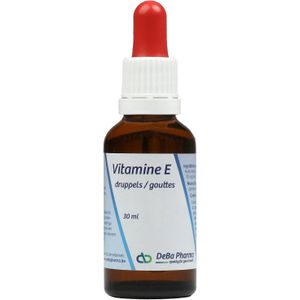Vitamine E - Druppels - Natuurlijke Vorm - D-alpha-tocoferol - 50ml