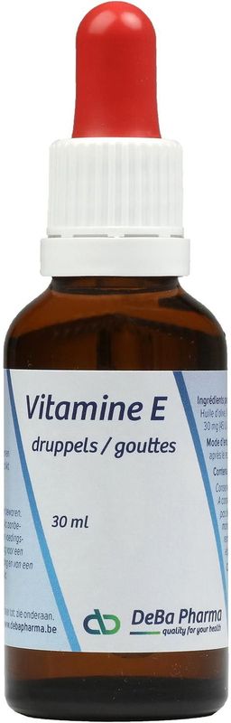 Vitamine E - Druppels - Natuurlijke Vorm - D-alpha-tocoferol - 50ml