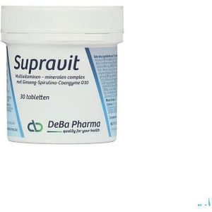 Supravit - Multivitaminen - Hooggedoseerd - Met Ginseng, Coenzyme Q10, Spirulina