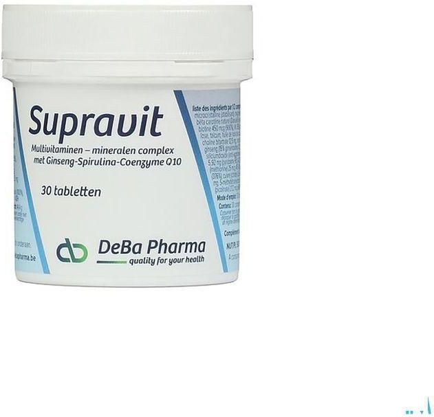 Supravit - Multivitaminen - Hooggedoseerd - Met Ginseng, Coenzyme Q10, Spirulina