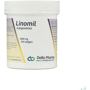 Vitamine E - Linomil - 53% Alfa-linoleenzuur - Plantaardig Omega 3-vetzuur