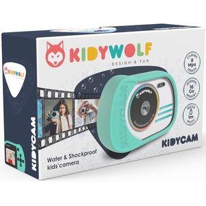 Kidywolf Kidycam Waterdichte Actiecamera | Cyaan