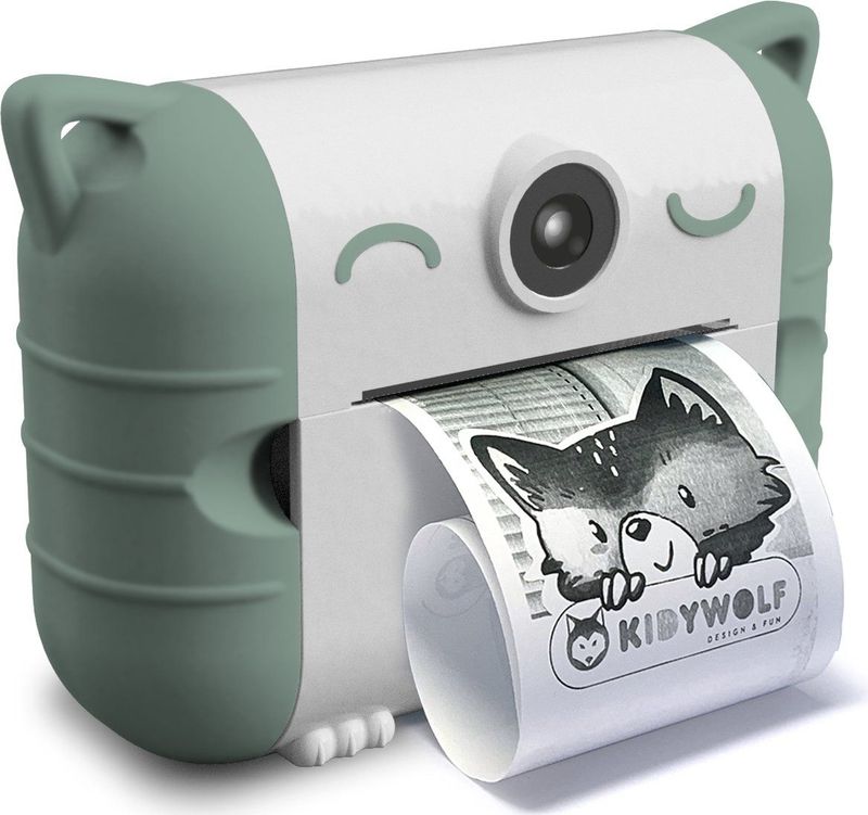 Kidywolf Kidyprint Green Kinder Camera KIDYPRINT-GR