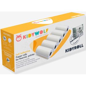 Kidywolf Kidyroll 5 Zelfklevende Rollen Voor Kidyprint