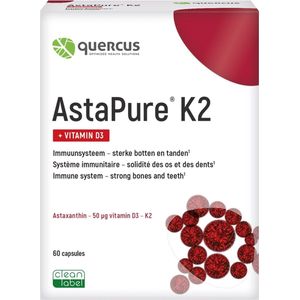 Quercus Capsules Hart en Bloedvaten & Metabolisme AstaPure K2