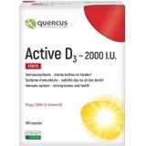 Quercus - Active D3 - Vitamine D3 - 2000 I.U. - 100 Capsules