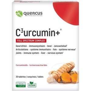 Quercus - Curcumin Plus - Tabletten - 30 Stuks - Hoogwaardig Voedingssupplement