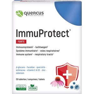 Quercus Tabletten Immunteit & Luchtwegen ImmuProtect Forte