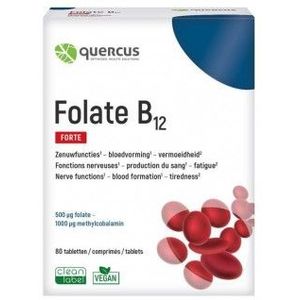 Quercus folate B12 80 tabletten